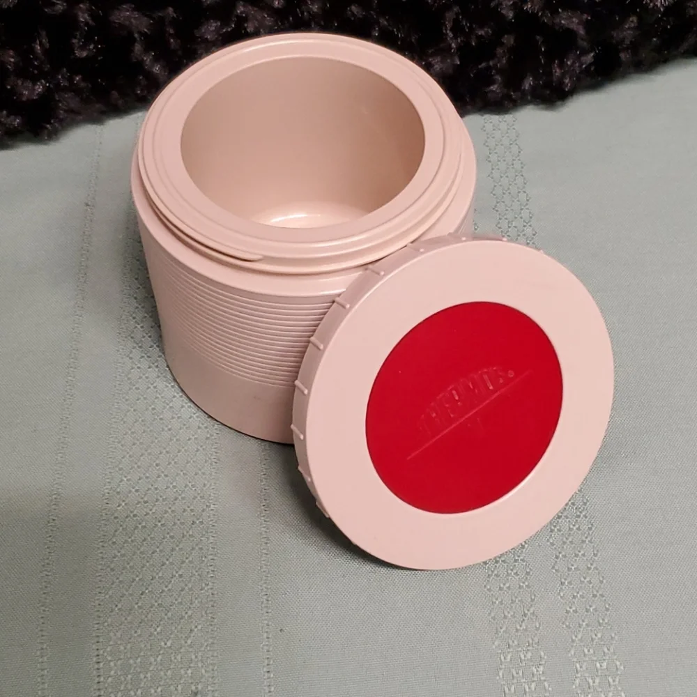 Vintage‎ Thermos Outing Picnic Set Red Tan